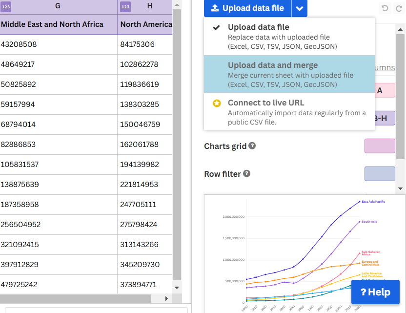 Real-Time Data Integration in Flourish